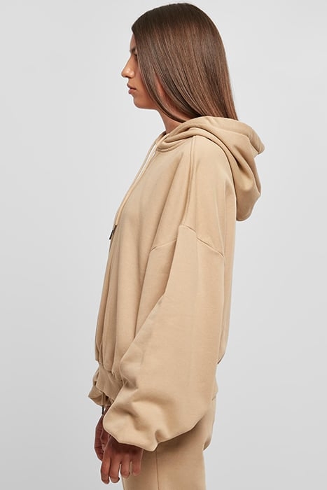 LADIES ORGANIC OVERSIZED TERRY HOODY UNIONBEIGE 6