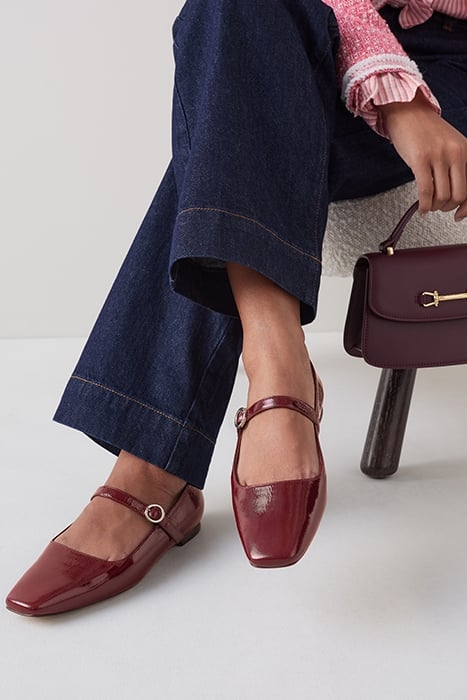 WILLOW MARY SANDAL BORDEAUX 2