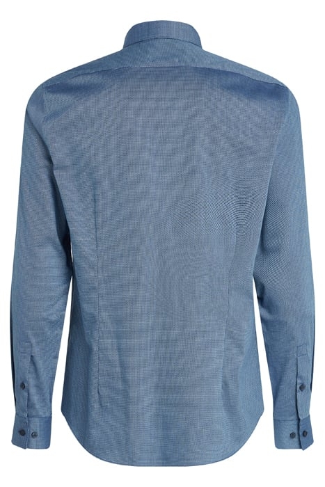 NON IRON TEXTURE SLIM FIT SHIRT MEDIEVAL BLUE 5