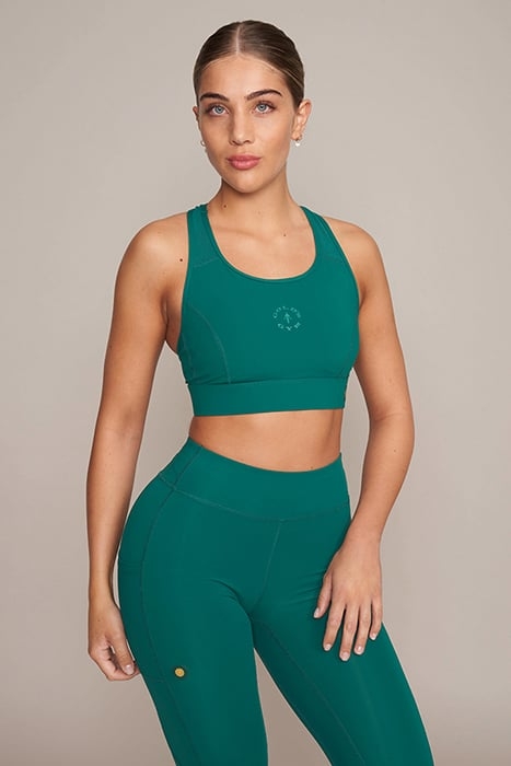 NADIA - WOMEN'S LOW SUPPORT BRA GREEN 1