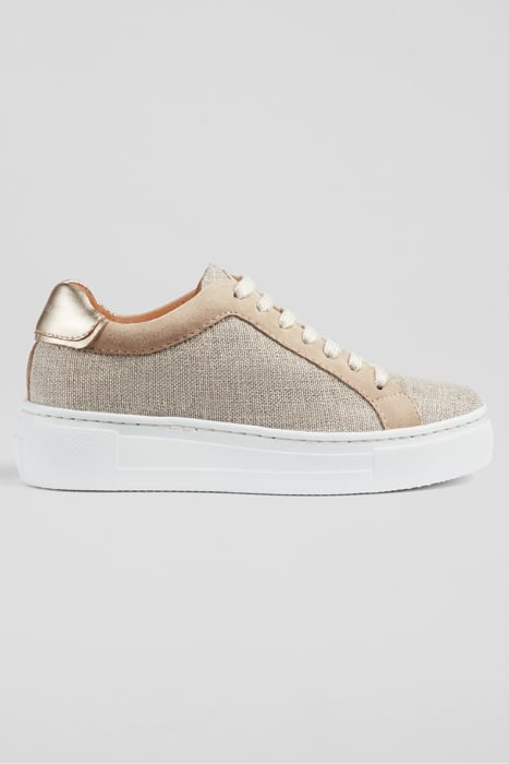 LKB LIFT SNEAKERS CREAM/GOLD 1