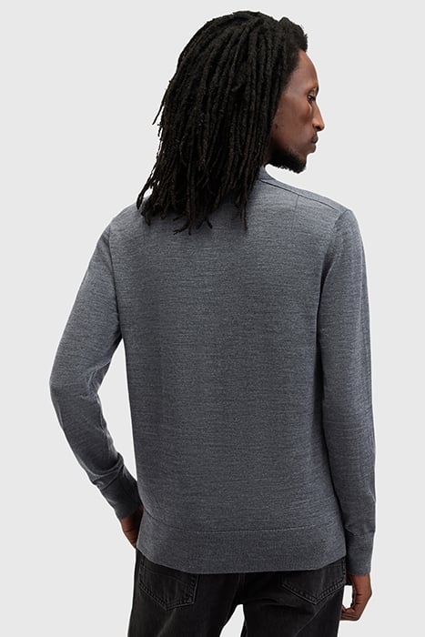 MODE MERINO LS POLO SMITH BLUE 2