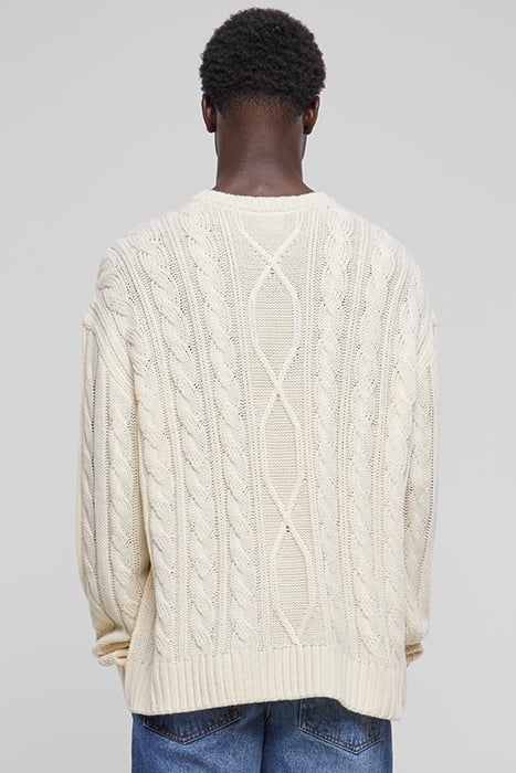 SET IN BOXY SWEATER SAND 2