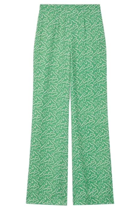 ESME PEONY STRAIGHT JEANS GREEN 1