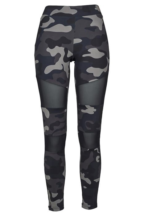 LADIES CAMO TECH MESH LEGGINGS DARKCAMO/BLK 4