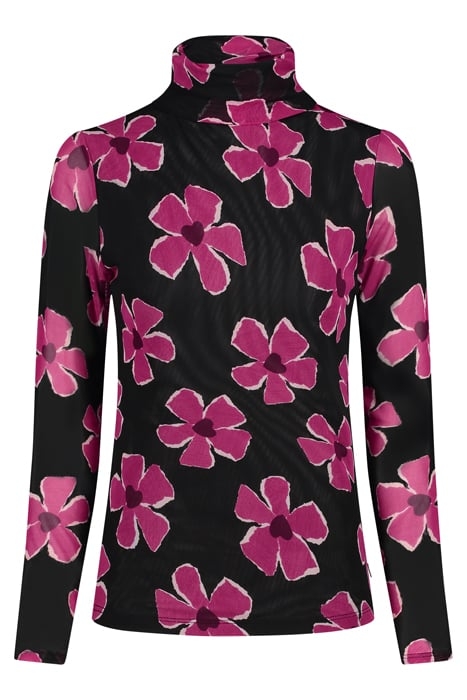 JANE TOP LOLLIPOP PINK/BLACK 4