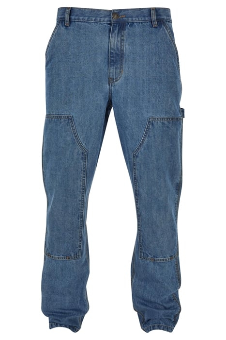 DOUBLE KNEE JEANS LIGHT BLUE WASHED 4