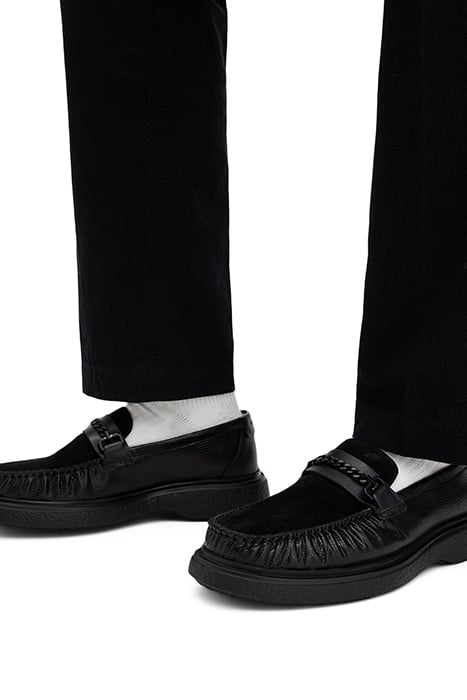 GIBBS CHAIN LOAFER BLACK 3