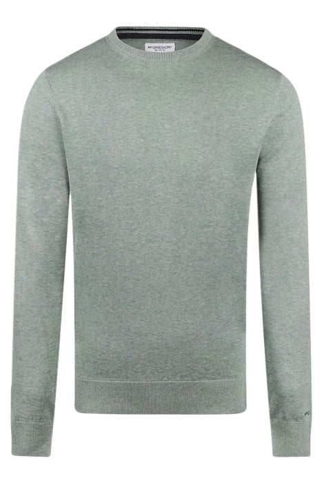 C-NECK SWEATER ICE GREEN 4
