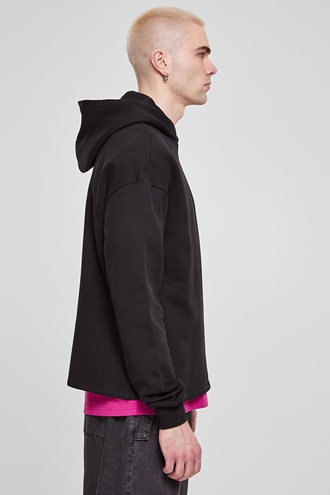 ORGANIC LOOSE HOODY BLACK 7