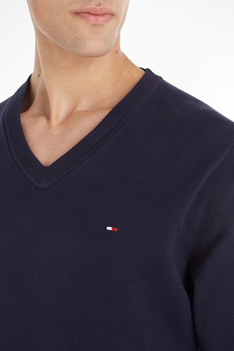 1985 RELAXED FIT V NECK SWEATER DESERT SKY 5