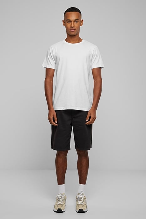 ORGANIC SKATER CHINO SHORTS BLACK 3