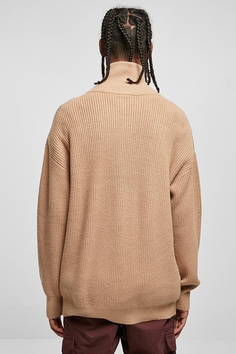 OVERSIZED KNITTED TROYER UNIONBEIGE 2