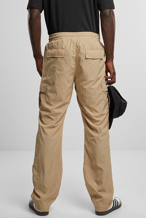 STRAIGHT LEG NYLON CARGO PANTS CONCRETE 2