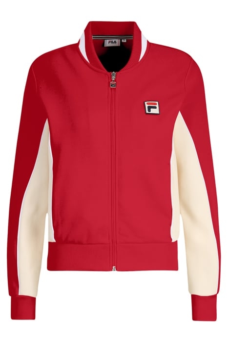 SETTANTA TRACK JACKET TRUE RED-ANTIQUE WHITE 3