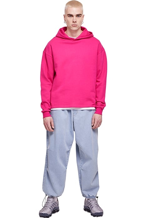 ORGANIC LOOSE HOODY HIBISKUSPINK 3
