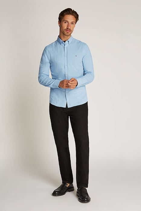 PERFORMANCE OXF PIQUE CLASSIC FIT CASUAL SHIRT BLUE 3