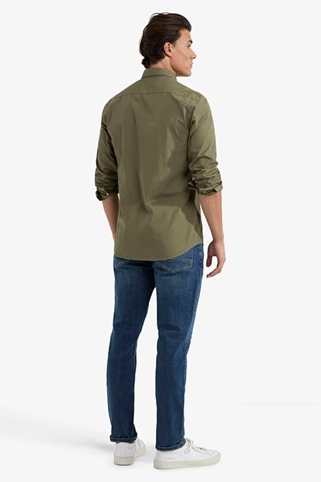 SUMMER POPLIN SHIRT OLIVE 3