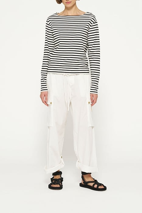 LOOSE UTILITY PANTS ECRU 2