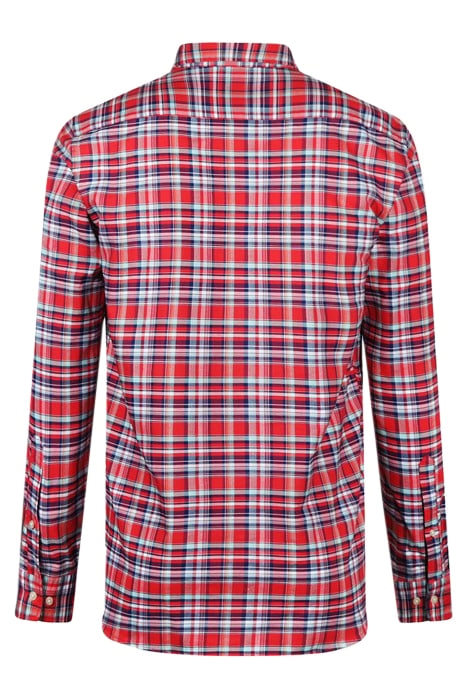 SUMMER CHECK SHIRT RED 5