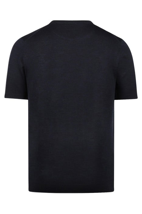 FINE MERINO T-SHIRT NAVY 5