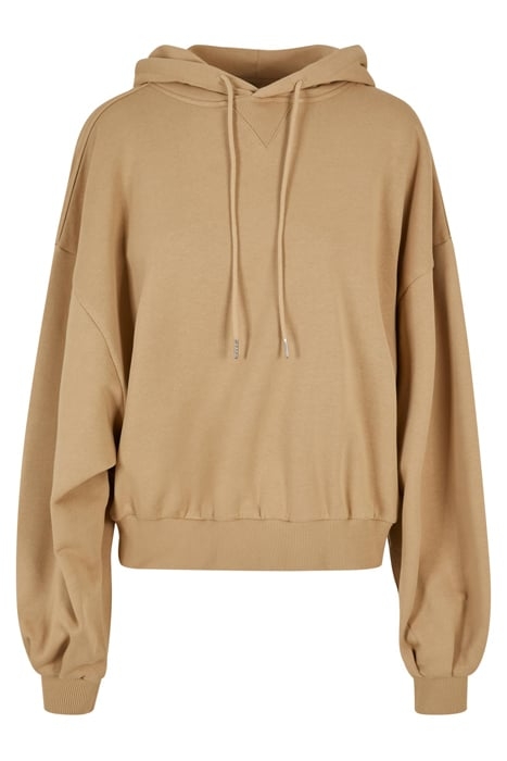 LADIES ORGANIC OVERSIZED TERRY HOODY UNIONBEIGE 4