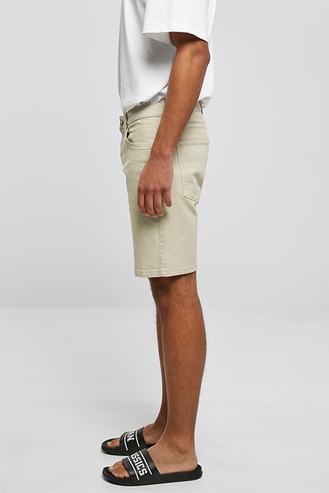 RELAXED FIT JEANS SHORTS RAW WASHED 6