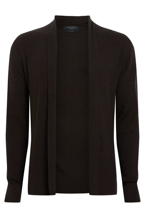 MODE MERINO OPEN CAR COFFEE BROWN 4