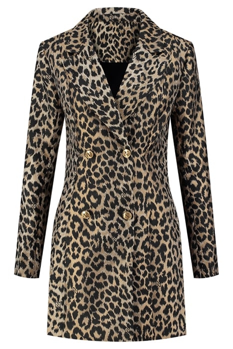 BENICIA BLAZER DRESS CASHEW 2