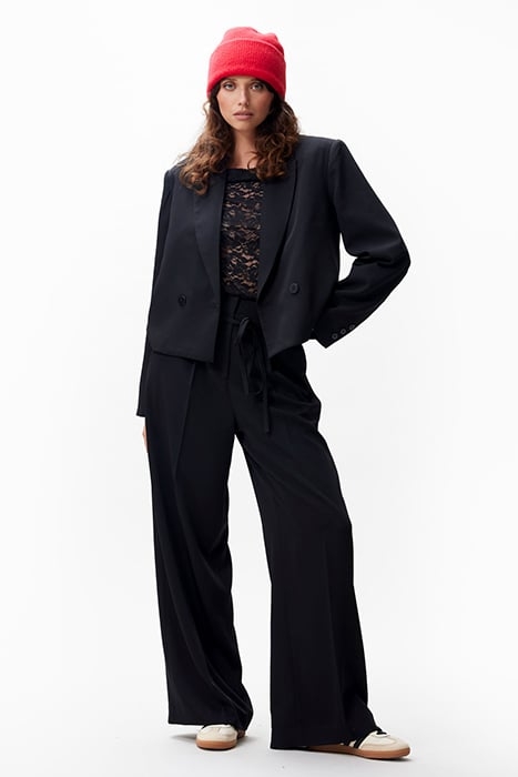 CROPPED BLAZER BLACK 2
