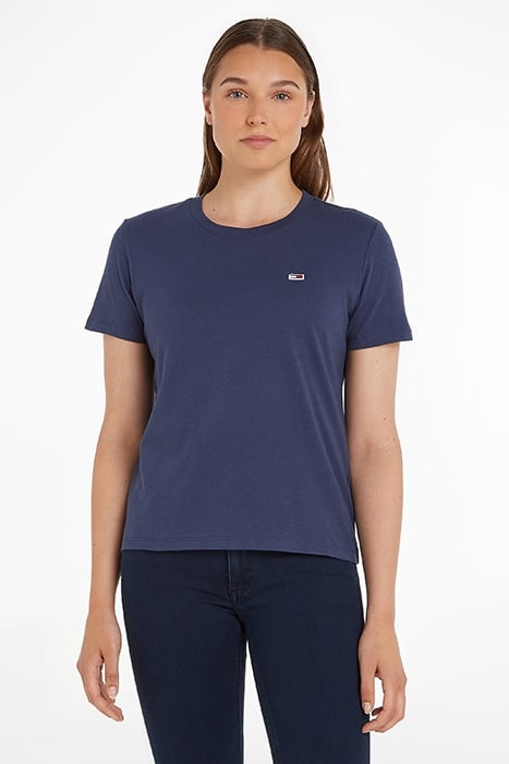 TJW CREWNECK TEE REG FIT TWILIGHT NAVY 1