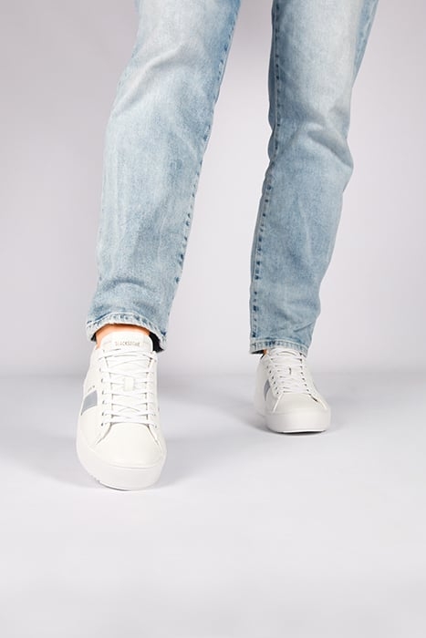 RYDER - BL220 WHITE CAMBRAY BLUE - SNEAKER (LOW) WHITE CAMBR 4