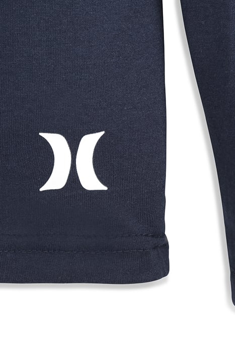 HURLEY MEN'S 1PK CREWNECK LS T NAVY 3