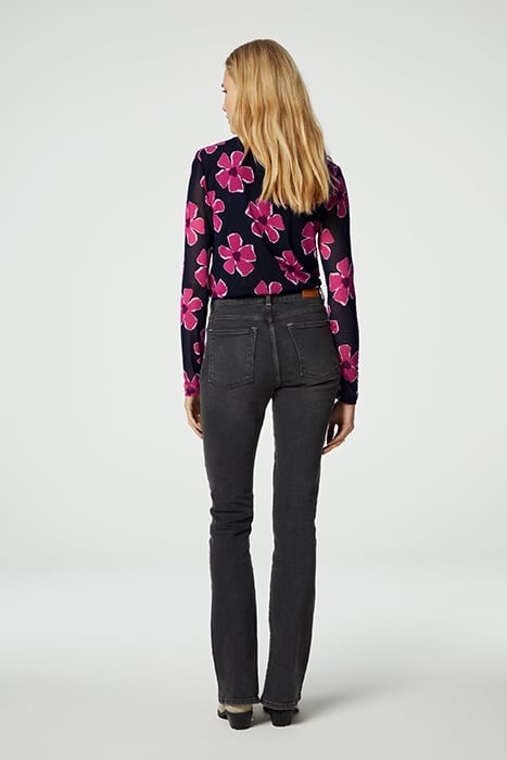 JANE TOP LOLLIPOP PINK/BLACK 3