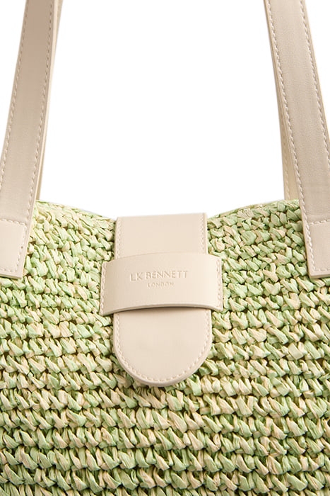 TARA PAPER TOTE BAG GREEN 4