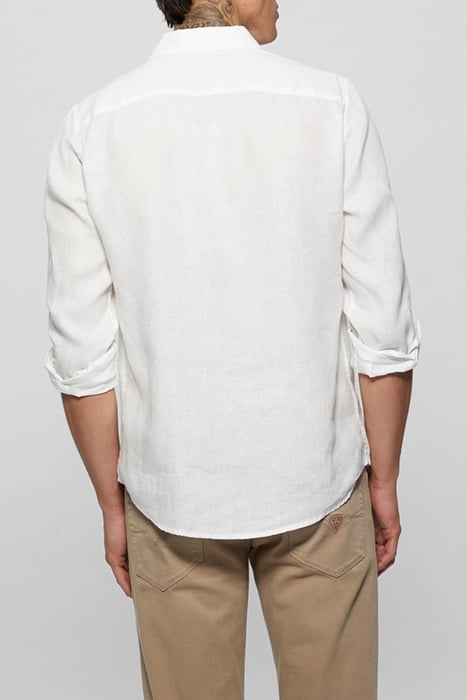 LS ISLAND LINEN SHIR PURE WHITE 2