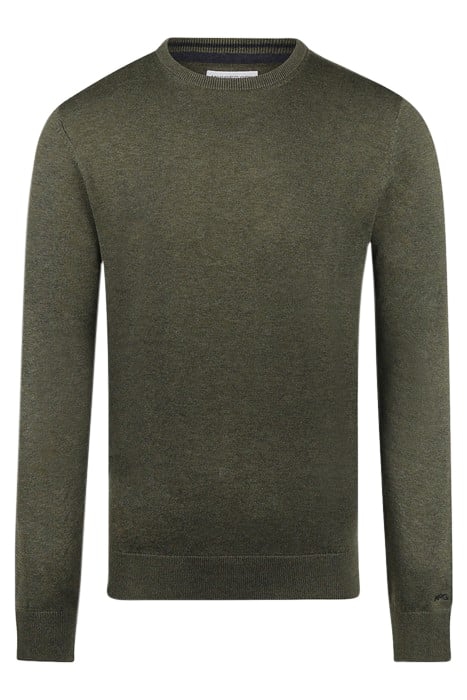 C-NECK SWEATER OLIVE 4