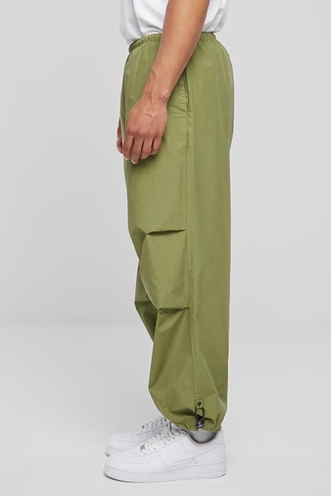 POPLINE PARACHUTE PANTS NEWOLIVE 6