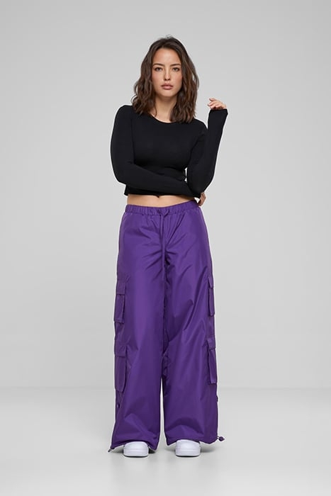 LADIES RIPSTOP DOUBLE CARGO PANTS REALVIOLET 3