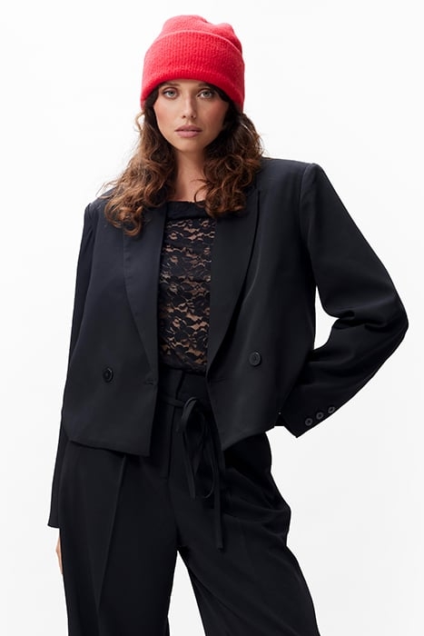 CROPPED BLAZER BLACK 1
