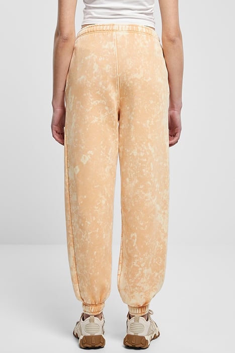 LADIES TOWEL WASHED SWEAT PANTS PALEORANGE 2