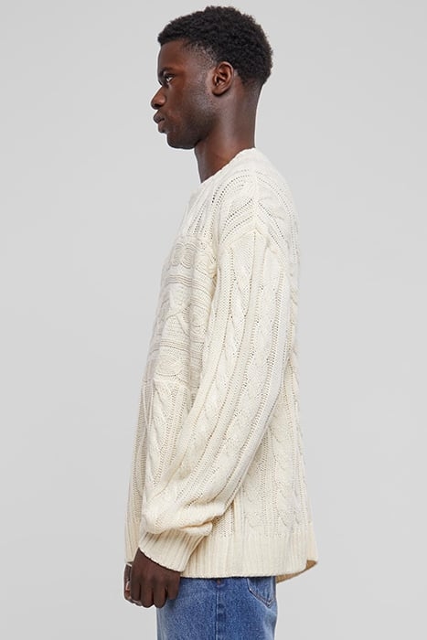 SET IN BOXY SWEATER SAND 6