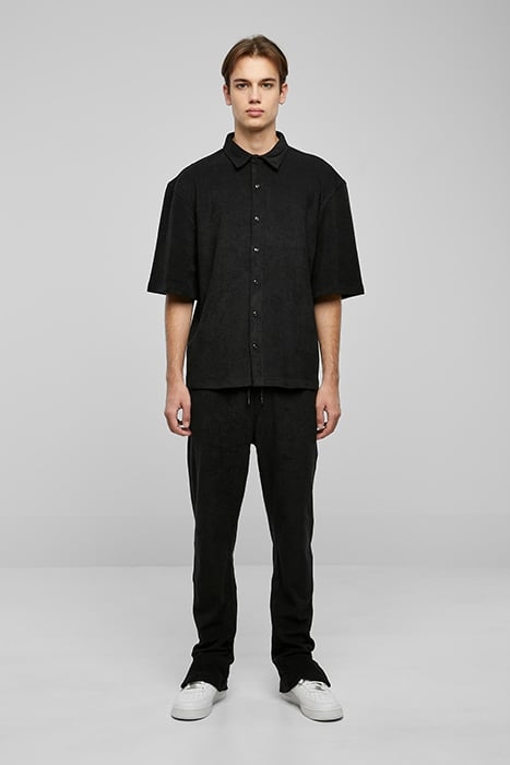 BOXY TOWEL SHIRT BLACK 3