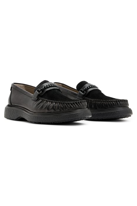 GIBBS CHAIN LOAFER BLACK 5