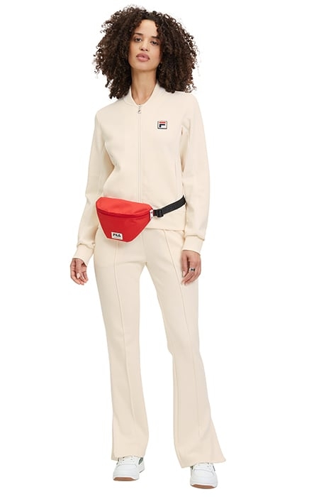 LAIBEN BOOTCUT TRACK PANTS ANTIQUE WHITE 6