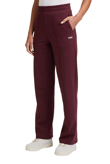 LAUKA WIDE TRACK PANTS WINETASTING 1
