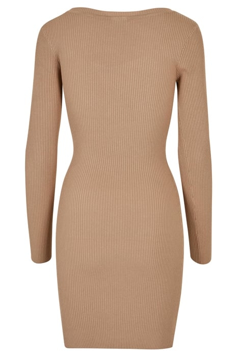 LADIES CUT OUT DRESS UNIONBEIGE 5