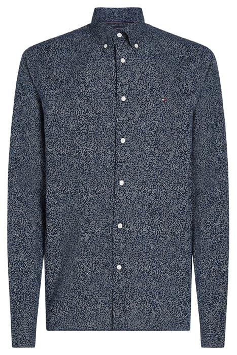 FLEX POPLIN FLORAL SHIRT REG FIT IVORY/NIGHT SKY 4