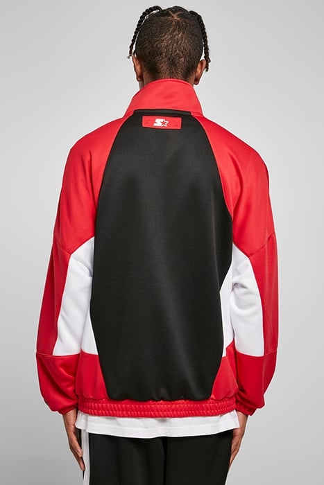 STARTER LASER TRACK JACKET BLACK/CITYRED/WHITE 2