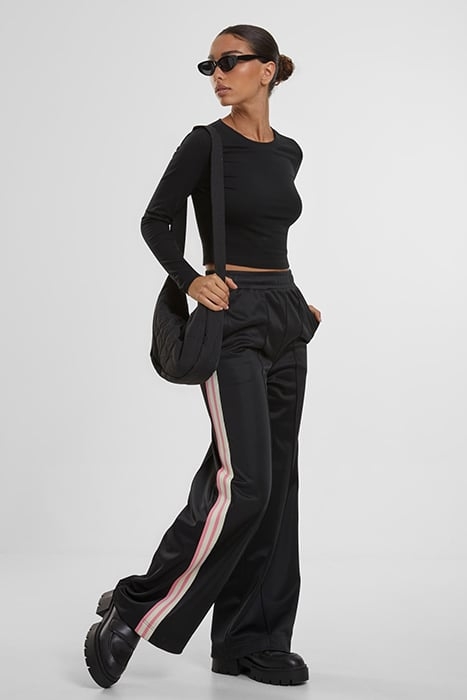 LADIES ORGANIC CROPPED LONGSLEEVE BLACK 5